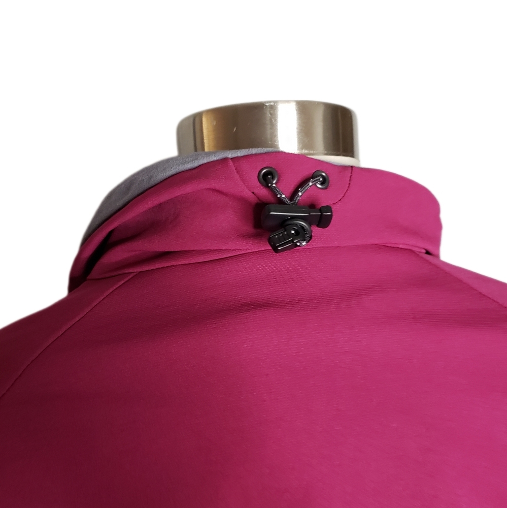 Mountain Hardwear XS Fuchsia Waterproof Shell Zip Up Performance Jacket - Picture 7 of 15